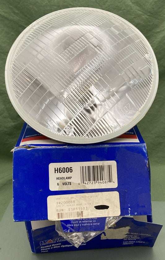 QTY 2 NEW WAGNER H6006 Headlight Bulb 6 VOLT