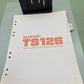 GENUINE SUZUKI 99000-85280-2E3 TS125 SUPPLEMENTARY SERVICE MANUAL 1980