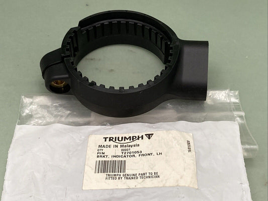 NEW GENUINE TRIUMPH T2701053 Front Indicator Bracket, Lh