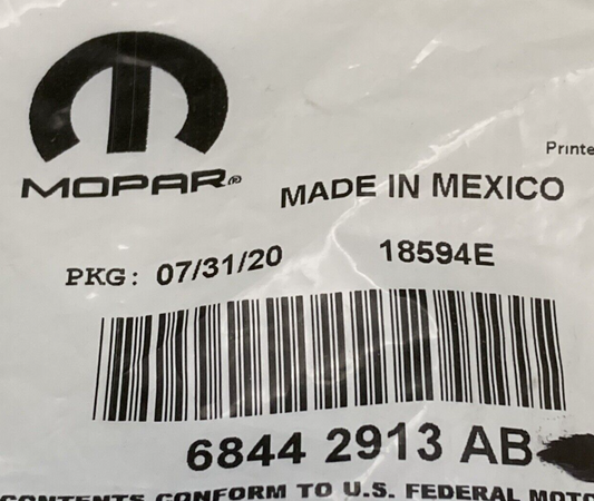 NEW GENUINE MOPAR 68442913AB Integrated Key Fob Transmitter 2019-2023 Ram 1500
