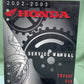 GENUINE HONDA 61MCZ00 CB900F 919 SERVICE MANUAL '02-'03