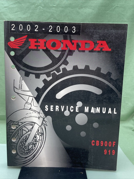 GENUINE HONDA 61MCZ00 CB900F 919 SERVICE MANUAL '02-'03