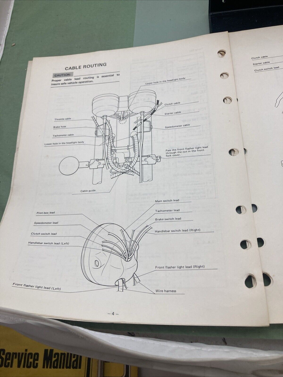 YAMAHA LIT-11666-03-39 XJ750K XJ750MK SUPPLEMENTARY ASSEMBLY MANUAL 22R-28107-10