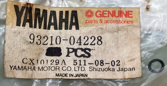 QTY 2 NEW GENUINE YAMAHA 93210-04228 CARBURETOR O-RING