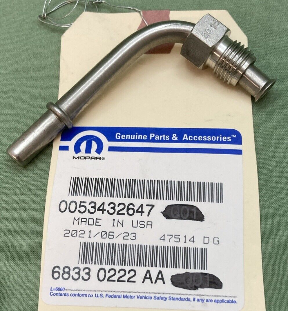 NEW GENUINE MOPAR 68330222AA Pressure Front Tube 2014-2019 Ram
