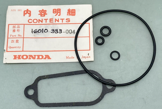NEW GENUINE HONDA 16010-333-004 GASKET SET, CARBURETOR INCOMPLETE