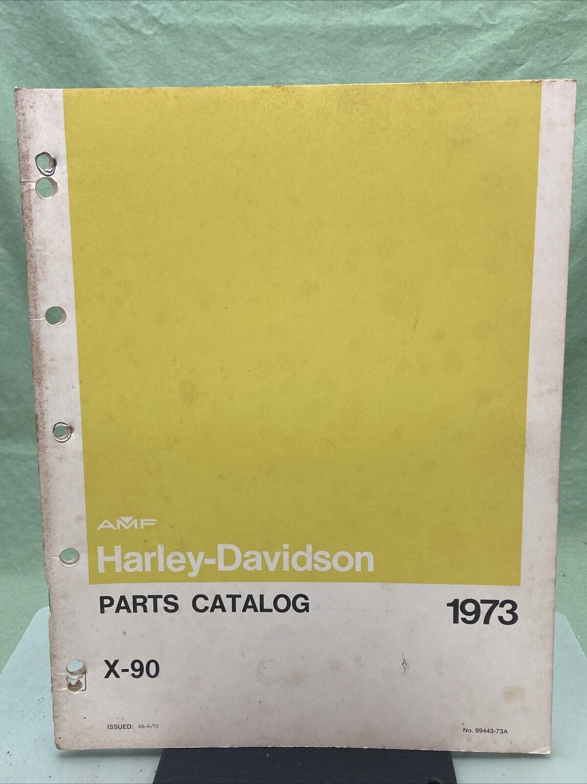 GENUINE HARLEY DAVIDSON AMF 99443-73A X-90 PARTS CATALOG