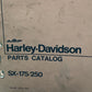 AMF HARLEY DAVIDSON 99440-75 SX-175/250 PARTS CATALOG 1974-1975