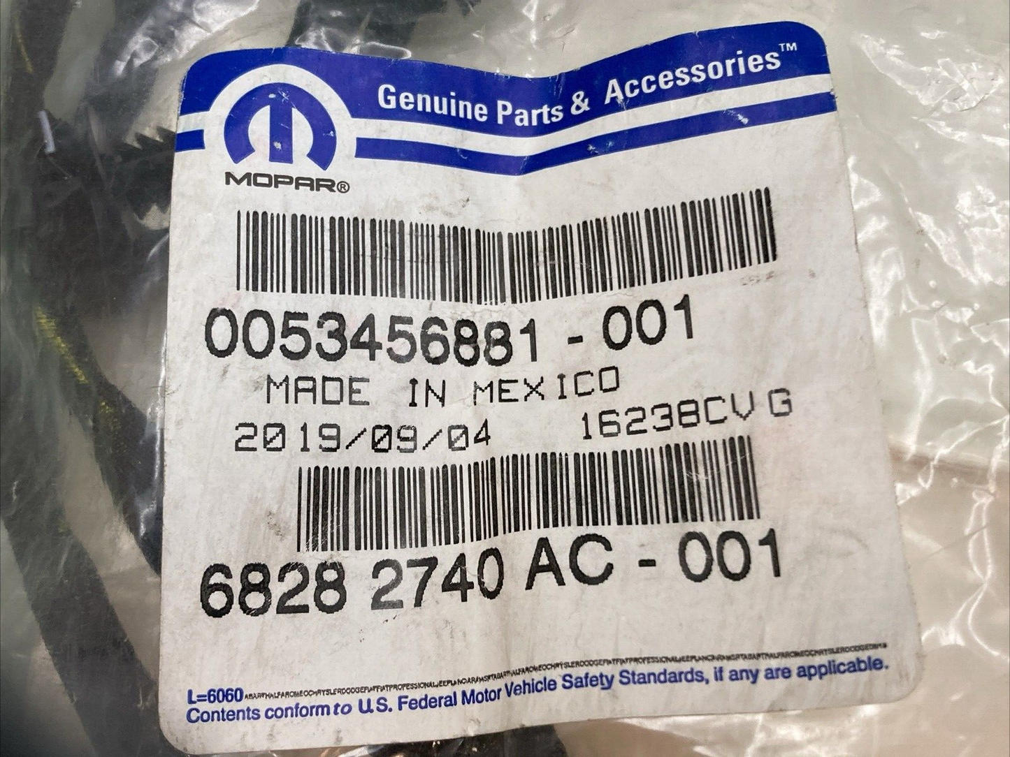 NEW GENUINE MOPAR 68282740AC Wiring-HEADLAMP
