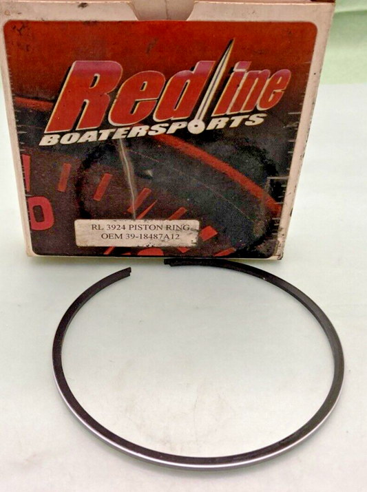NEW REPLACES REDLINE BOATERSPORTS RL324 MERCURY 39-18487A12 PISTON RING KIT