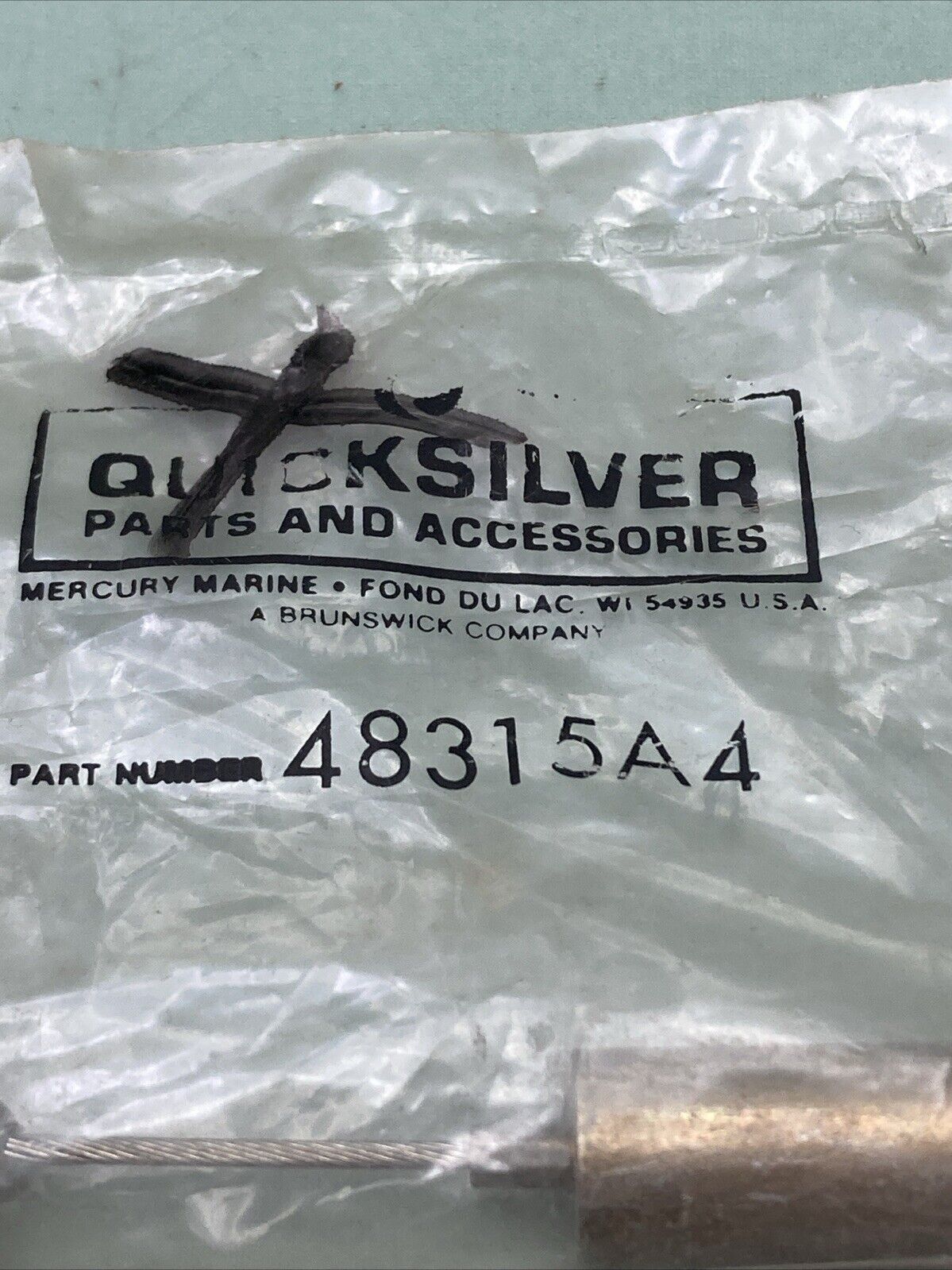 NEW MERCURY 48315A4 PLUNGER ASSEMBLY