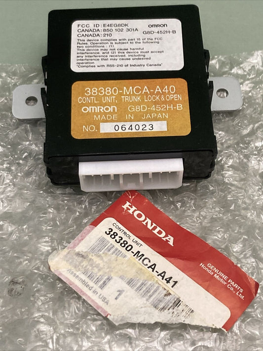 HONDA 38380-MCA-A41 CONTROL UNIT