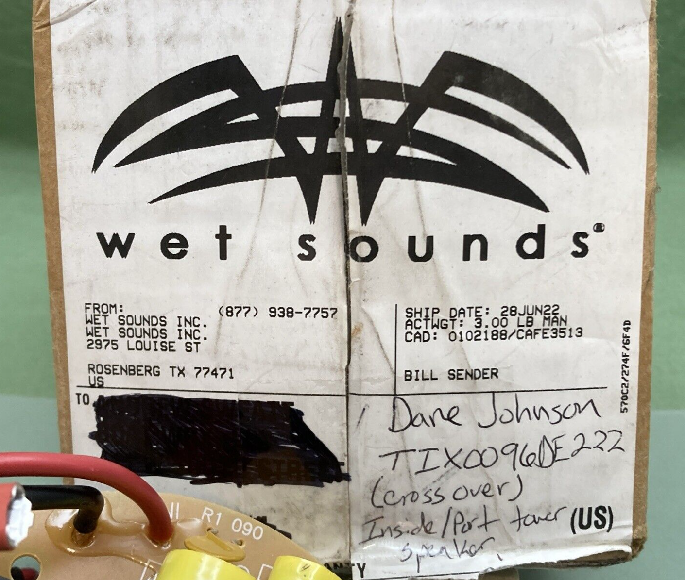 NEW GENUINE WET SOUNDS PT-REV 8 X-OVER V2