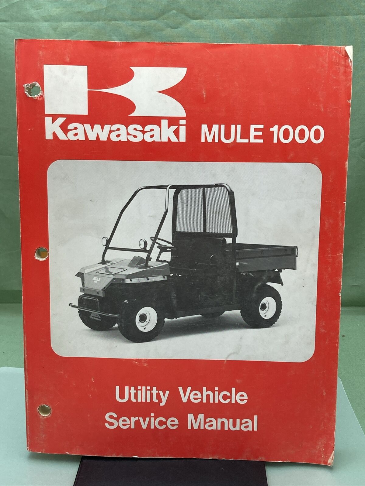 GENUINE KAWASAKI 99924-1107-02 MULE 1000 UTILITY VEHICLE SERVICE MANUAL