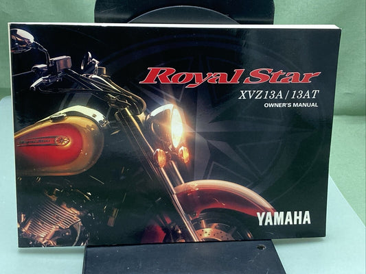 GENUINE YAMAHA LIT116261016 ROYAL STAR XVZ13A/13 AT OWNER'S MANUAL