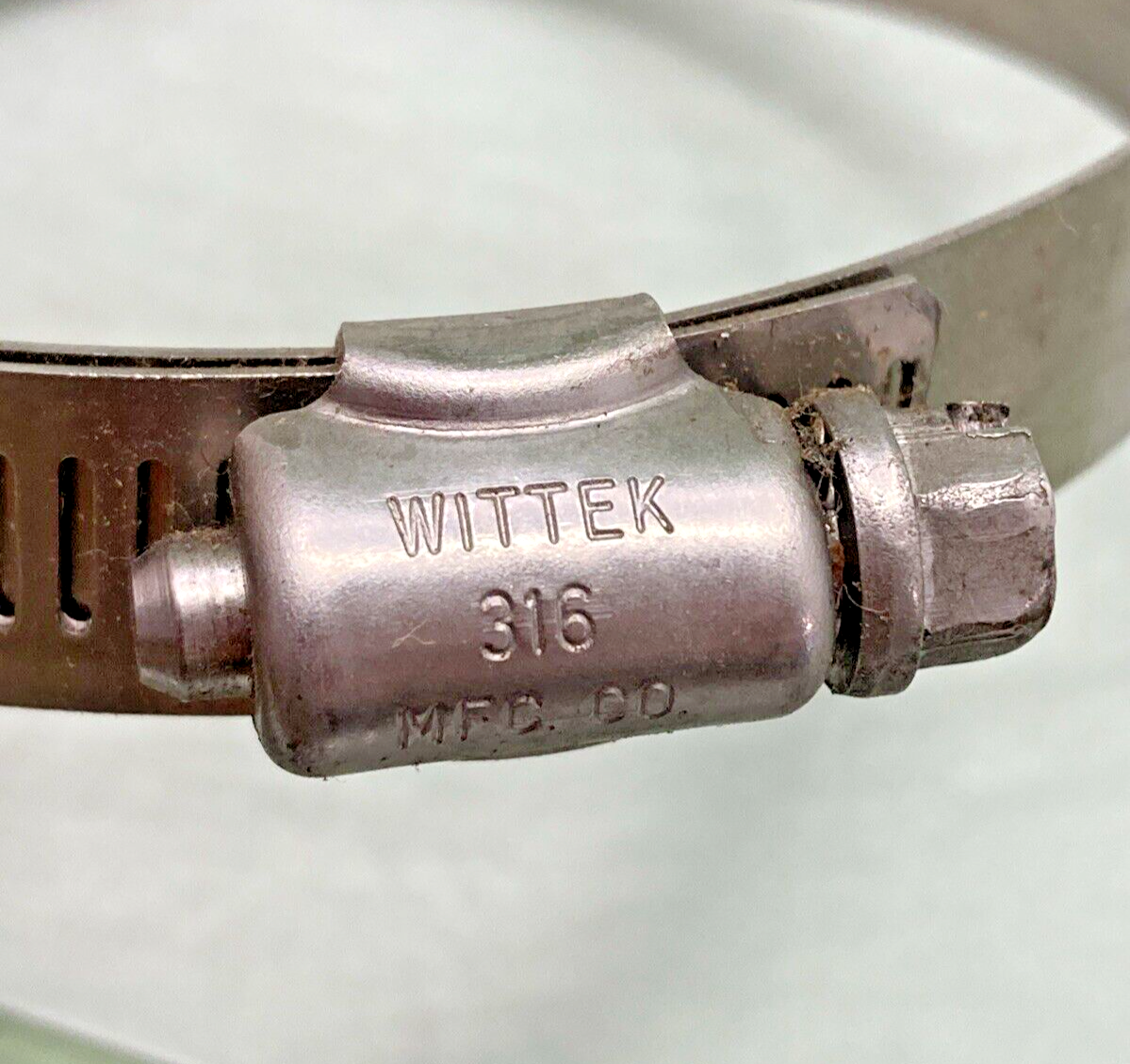 QTY 2 NEW WITTEK 316 HOSE CLAMP