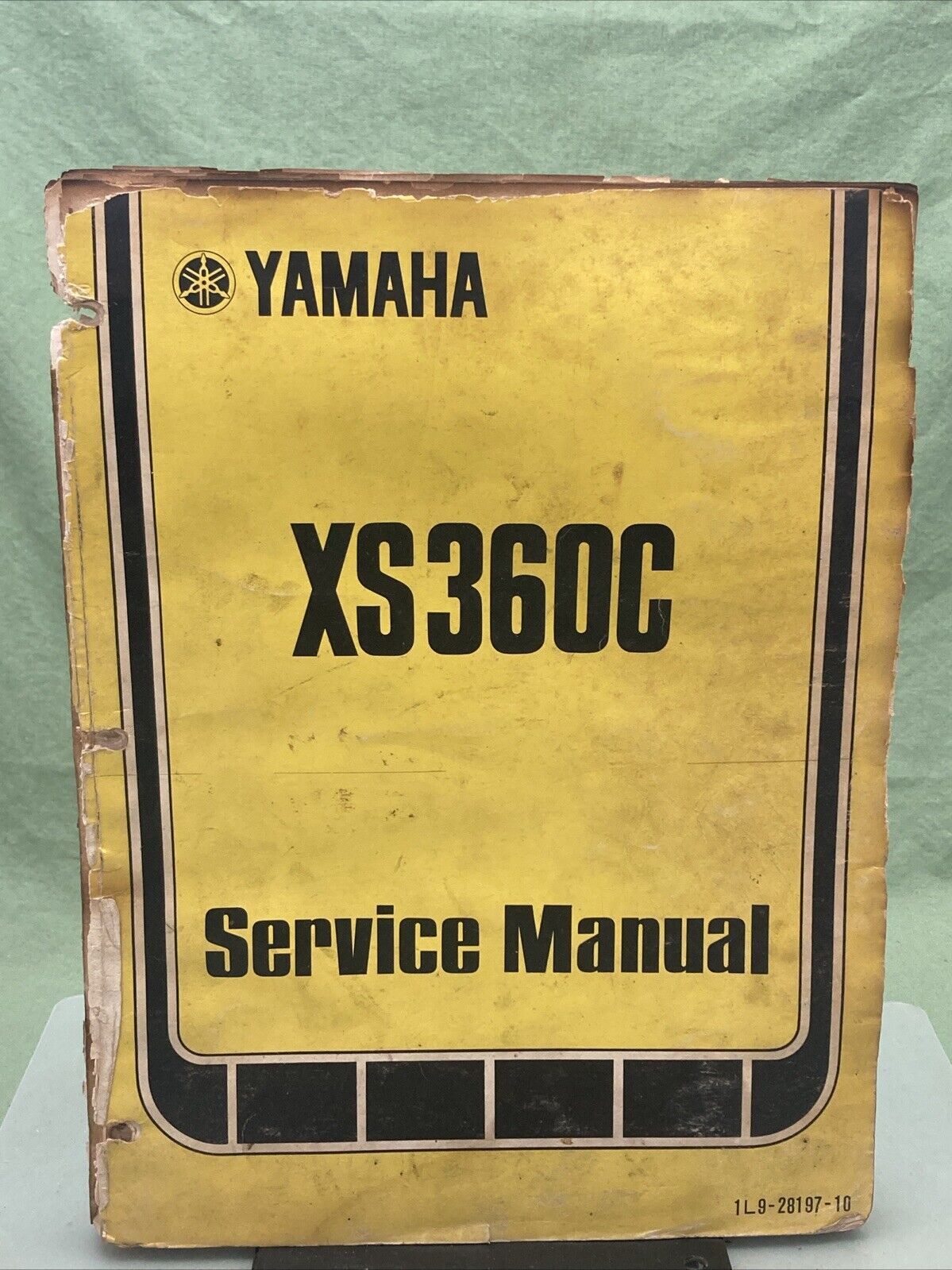 YAMAHA LIT-11616-00-49 XS360C SERVICE MANUAL 1L9-28197-10