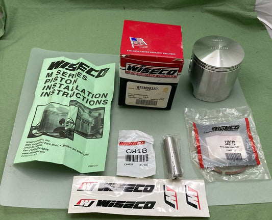NEW WISECO 675M08350 PISTON KITS, POLARIS ATV 400