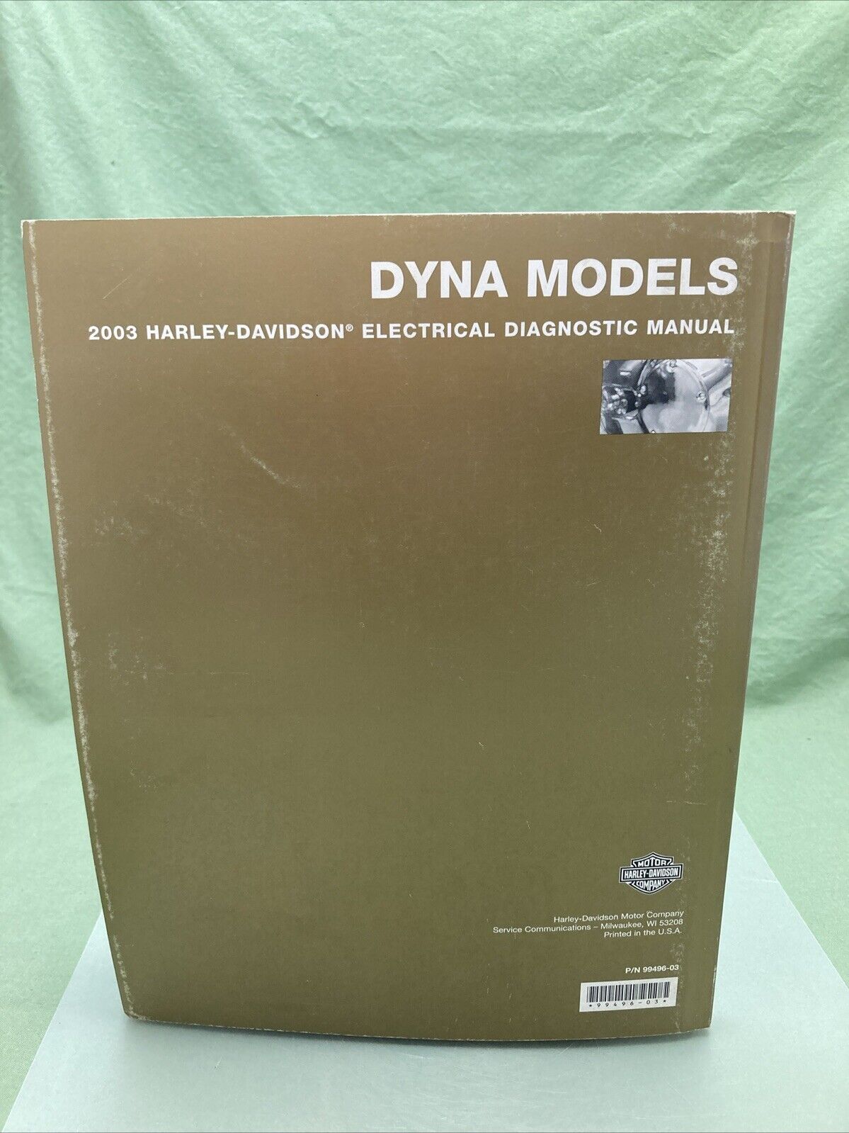 HARLEY DAVIDSON 99496-03 DYNA MODELS 2003 ELECTRICAL DIAGNOSTIC MANUAL