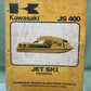 GENUINE KAWASAKI 99997-721-02 JET SKI OWNER'S AND SHOP MANUAL JS400