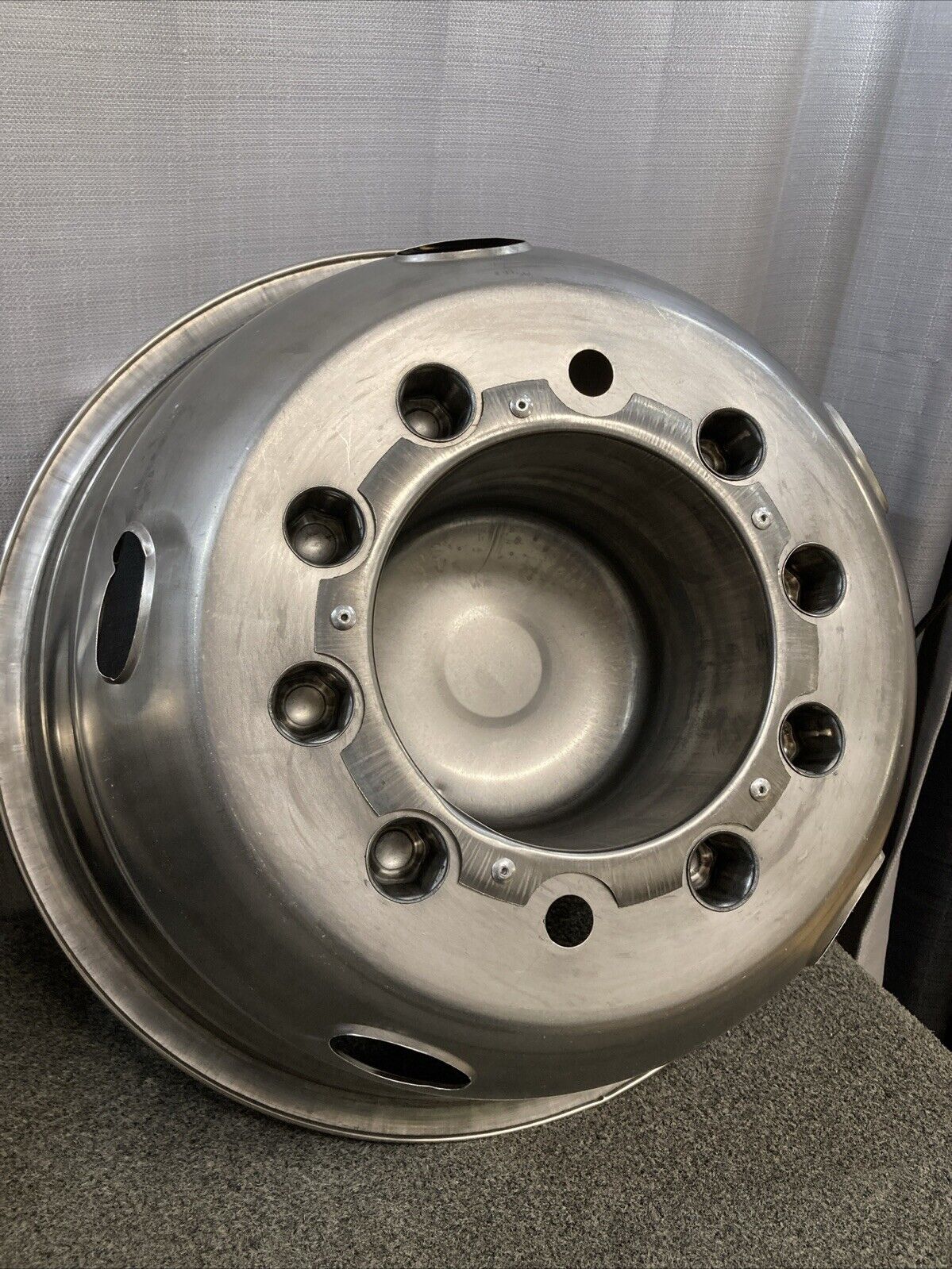 QTY 2 NEW REPLACES FORD REAR WHEEL SIMULATOR 19" 10 LUG