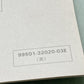 GENUINE SUZUKI 99501-32020-03E GS300L SUPPLEMENTARY SERVICE MANUAL 1982