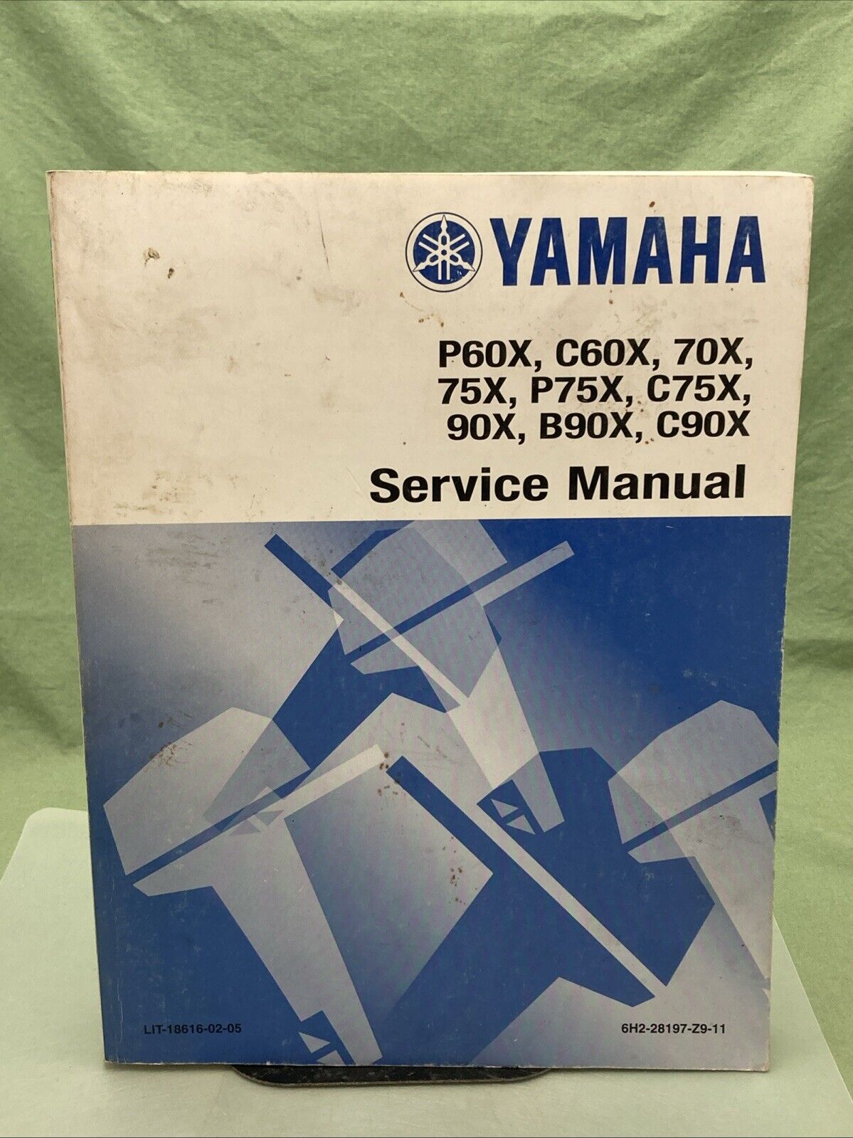 GENUINE YAMAHA LIT-18616-02-05 P60X, C60X, 70X, 75X, P75X SERVICE MANUAL 1999