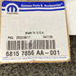 NEW GENUINE MOPAR 68157856AA Kit-Inner End