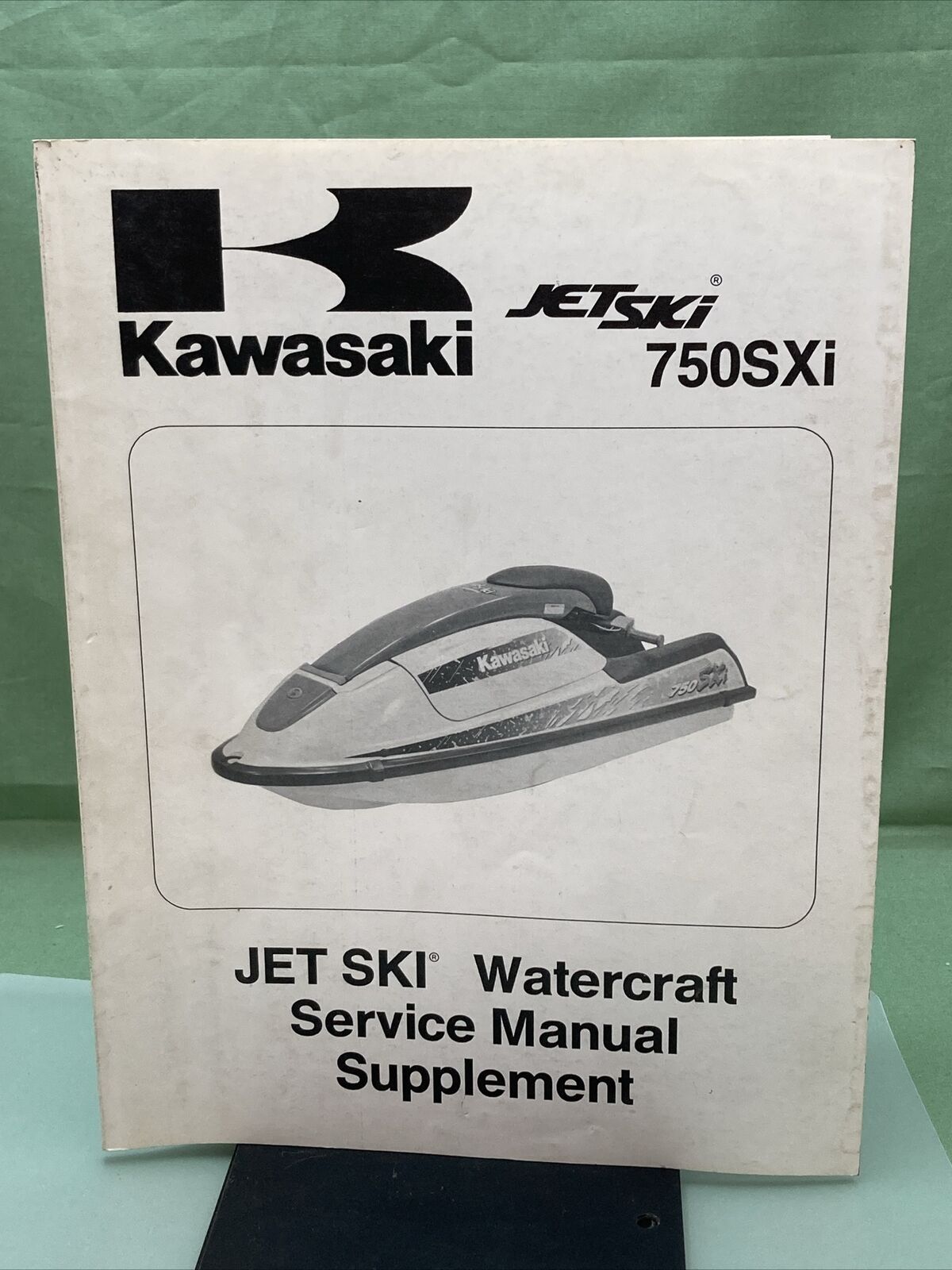 GENUINE KAWASAKI 99924-1189-51 WATERCRFT SERVICE MANUAL SUPPLEMENT JETSKI 750SXi