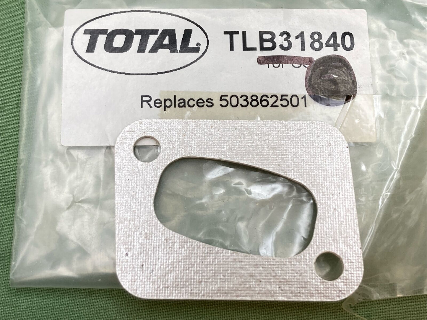 QTY 3 NEW GENUINE TOTAL TLB31840 GASKET Husqvarna 503862501