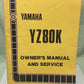 YAMAHA LIT-11626-03-79 YZ80K OWNER'S MANUAL AND SERVICE 22W-28199-10