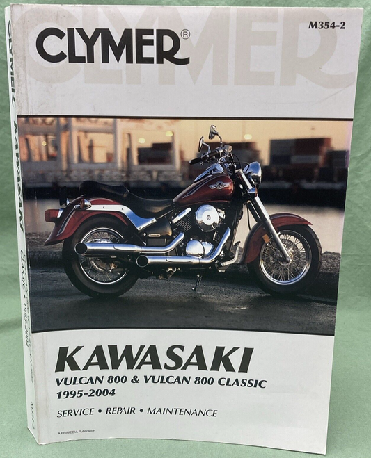 CLYMER M354-2 KAWASAKI VULCAN 800 & 800 CLASSIC SERVICE MANUAL 1995-2004