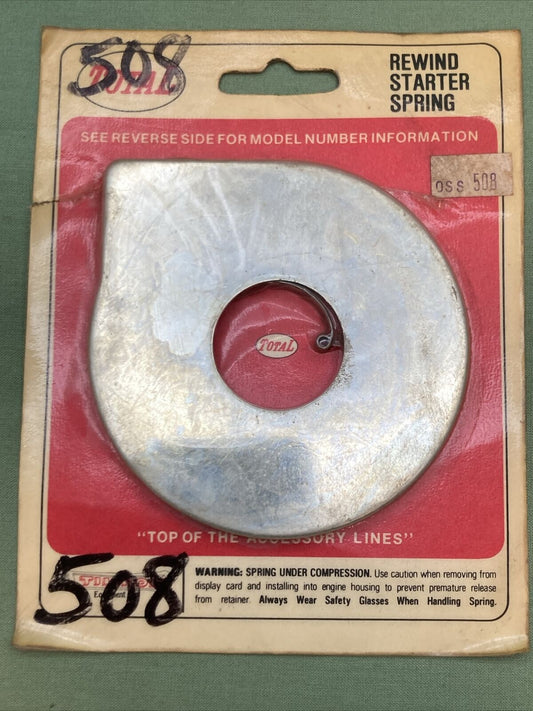 NEW GENUINE TOTAL 0SS 508 REWIND STARTER SPRING STIHL 1117-190-0600