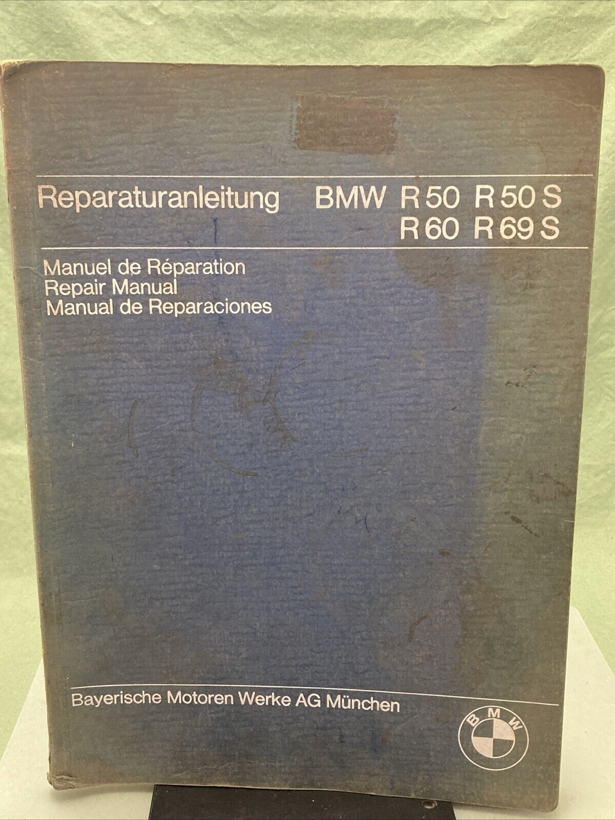 GENUINE BMW R50 R 50 S R60 R 69 S REPAIR MANUAL IN GERMAN