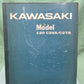 GENUINE KAWASAKI PARTS CATALOG MODEL 120 C2SS/C2TR NO. 6916