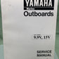 GENUINE YAMAHA LIT-18616-01-65 9.9V, 15V SERVICE MANUAL 1996