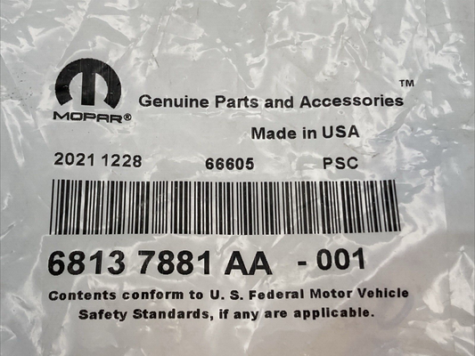 NEW GENUINE MOPAR 68137881AA Wiring-2 Way