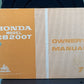 GENUINE HONDA 3138901 CB200T OWNER'S MANUAL '76