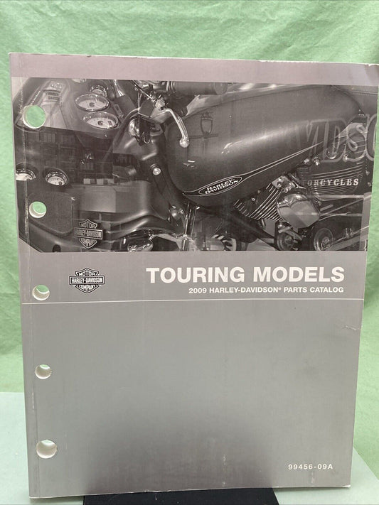 HARLEY DAVIDSON 99456-09A TOURING MODELS 2009 PARTS CATALOG