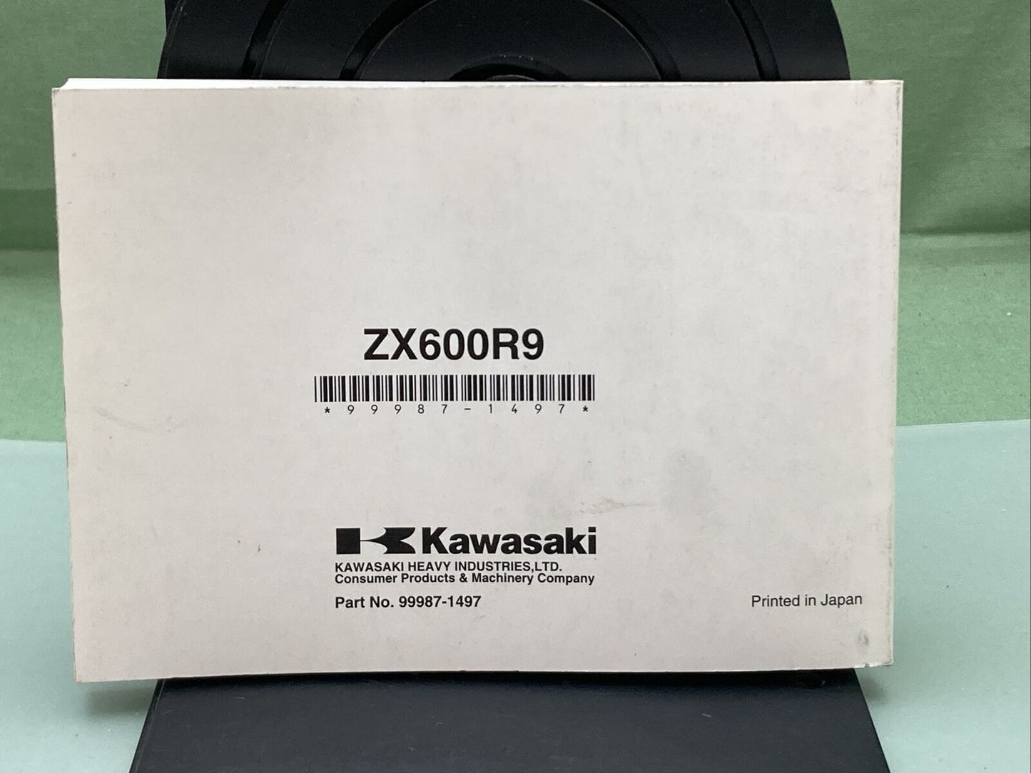 GENUINE KAWASAKI 99987-1497 NINJA ZX-6R OWNER'S MANUAL