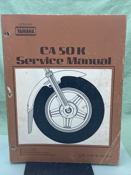 YAMAHA LIT-11616-03-64 CA 50K SERVICE MANUAL