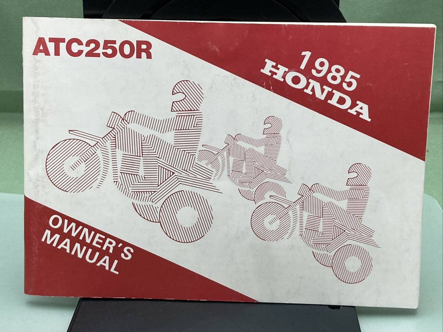 GENUINE HONDA 31HA2600 ATC250R OWNER'S MANUAL '85