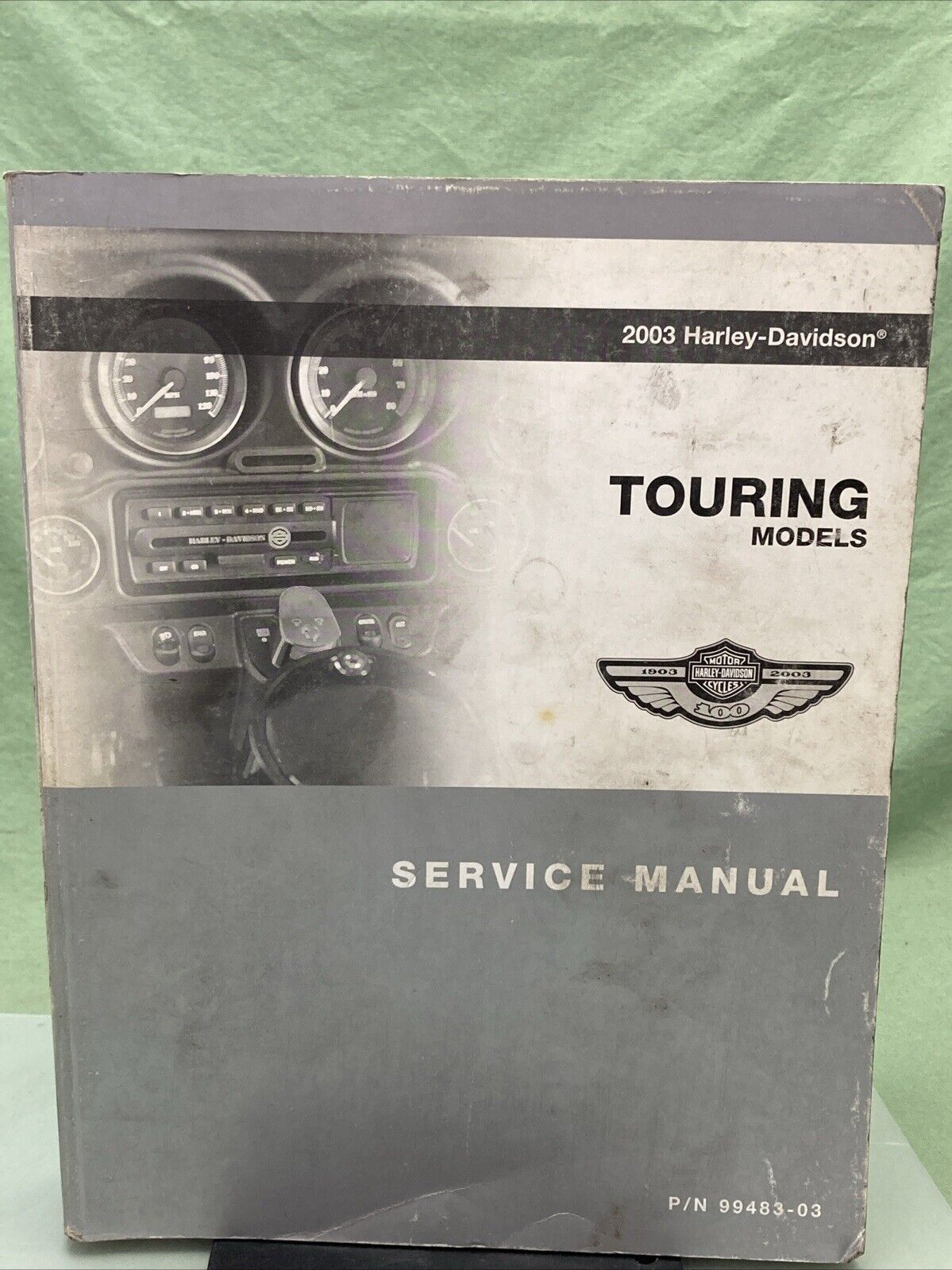 HARLEY DAVIDSON 99483-03 TOURING MODELS 2003 SERVICE MANUAL