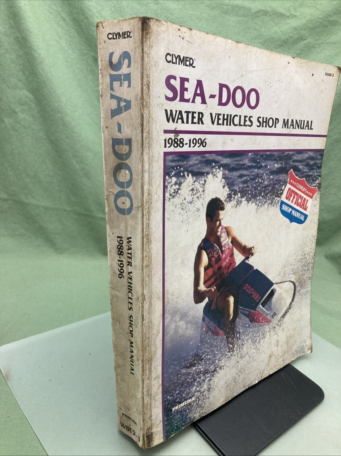 GENUINE CLYMER W809-3 SEA-DOO 1988-1996 WATER VEHICLES SHOP MANUAL