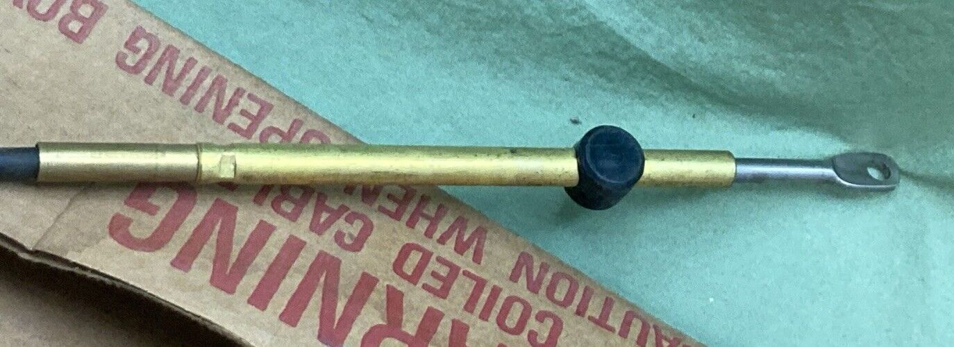 NEW GENUINE MORSE CONTROL KM63732-0 THROTTLE CONTROL CABLE