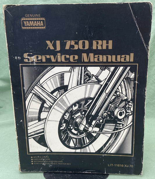 YAMAHA LIT-11616-XJ-70 XJ750RH SERVICE MANUAL