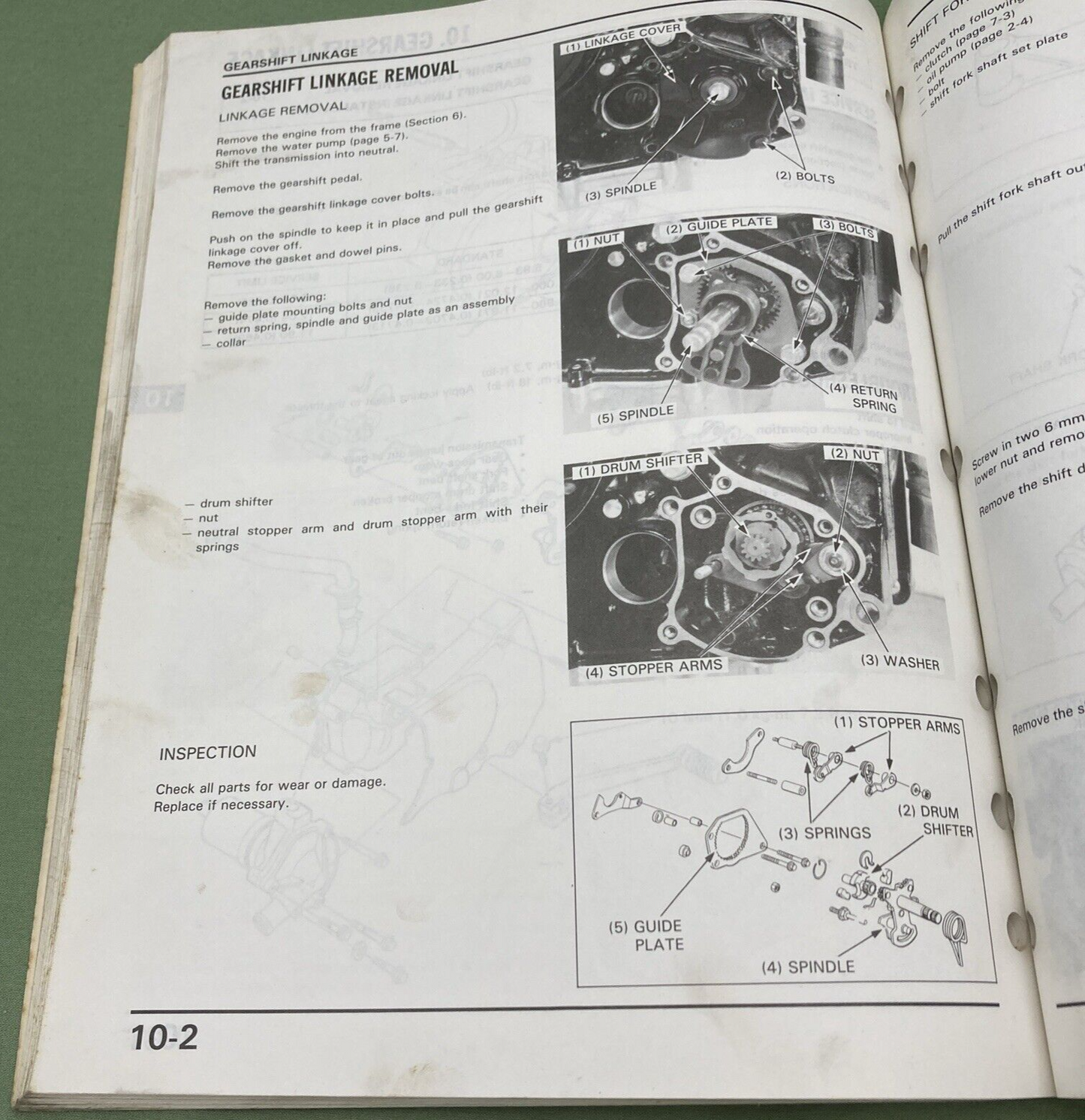 HONDA 61KV001 HONDA VTR VTR 250 SERVICE MANUAL 88-89