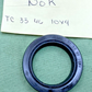 QTY2 NEW REPLACES NOK TC 33 46 10X4 FORK SEALS, HONDA