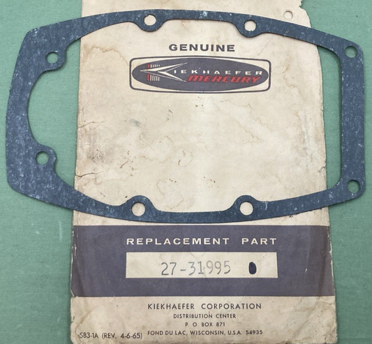 NEW GENUINE MERCURY 27-31995 GASKET DRIVE SHAFT HOUSING TO BOTTOM COWL