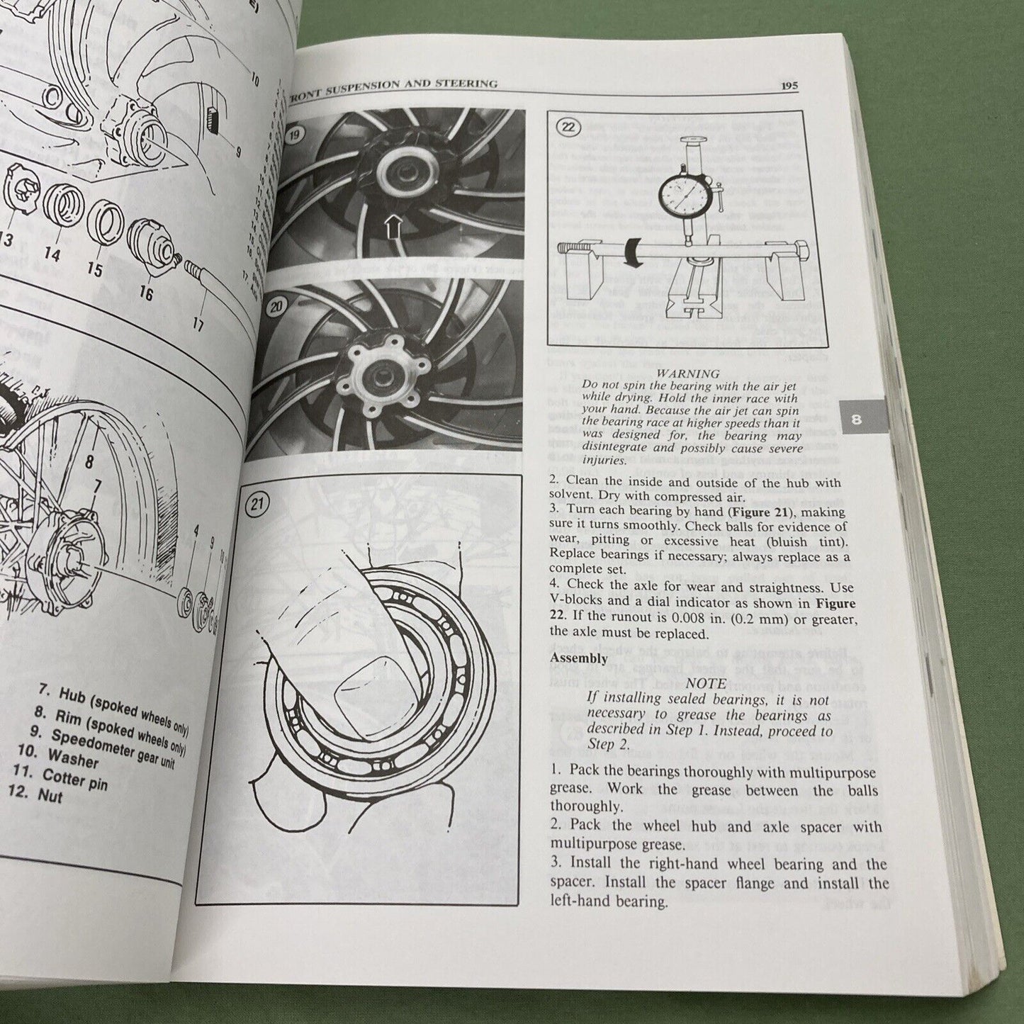 CLYMER M395-10 YAMAHA XV535-XV1100 Virago SERVICE MANUAL 1981-2003